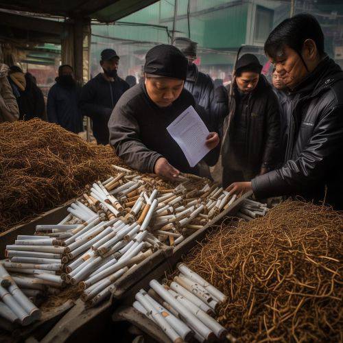 有料！广西代工出口香烟“互通有无”