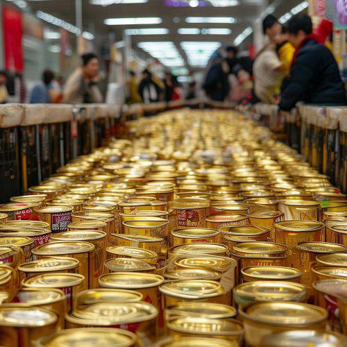 突发!免税香烟中华罐装“金玉满堂”