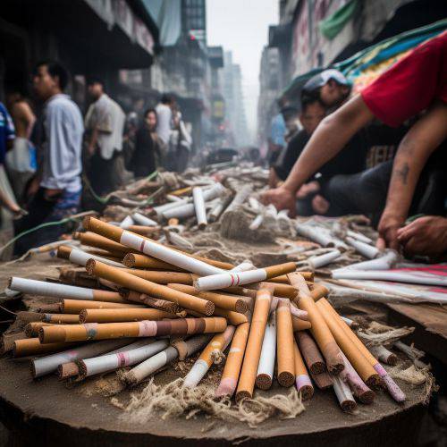 第一现场！进口烟售卖店“络绎不绝”