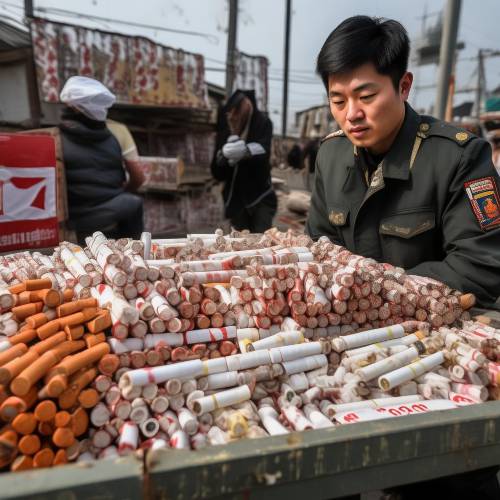 实时热点!朝鲜香烟价目表“一目了然”