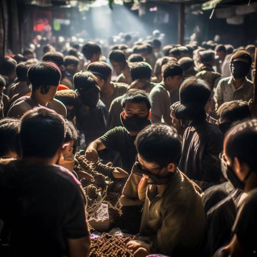 劲爆！越南烟一手批发东兴私烟批发“鱼龙混杂”
