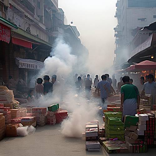 爆料！越南香烟批发一条街“熙熙攘攘”